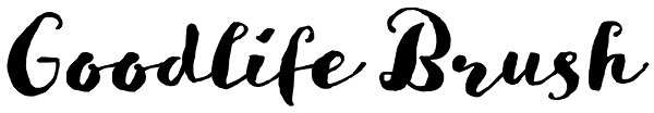 Goodlife Brush Font