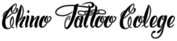 Chino Tattoo Colege Font