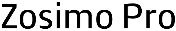 Zosimo Pro Font