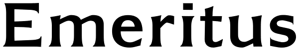 Emeritus Font