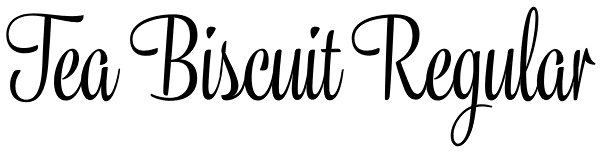 Tea Biscuit Regular Font