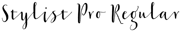 Stylist Pro Regular Font