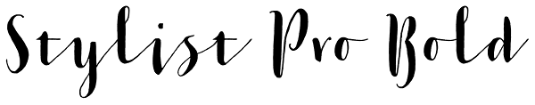 Stylist Pro Bold Font