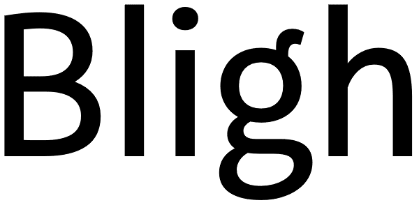 Bligh Font