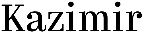 Kazimir Font