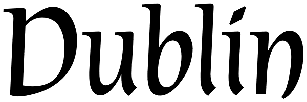 Dublin Font