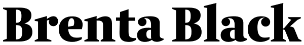 Brenta Black Font