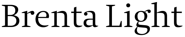 Brenta Light Font