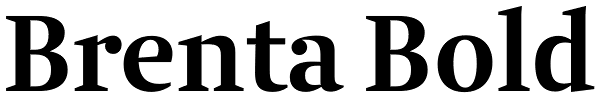 Brenta Bold Font