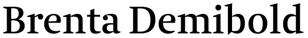 Brenta Demibold Font