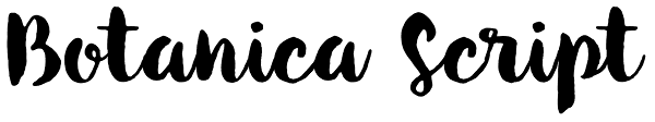 Botanica Script Font