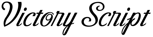 Victory Script Font