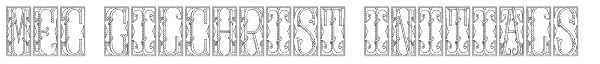 MFC Gilchrist Initials Font