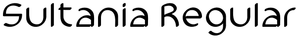 Sultania Regular Font