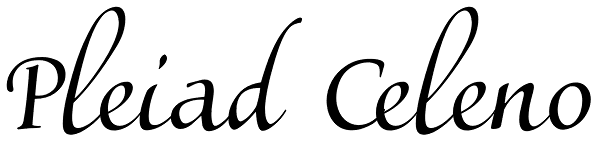 Pleiad Celeno Font