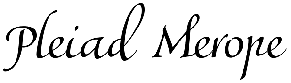 Pleiad Merope Font