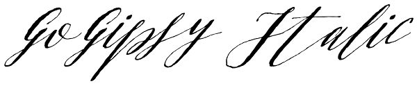 GoGipsy Italic Font