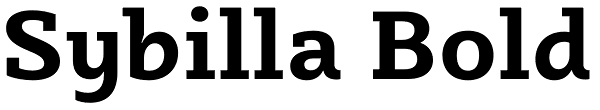 Sybilla Bold Font