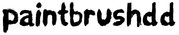 paintbrushdd Font