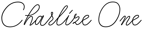 Charlize One Font