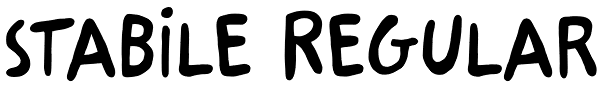 Stabile Regular Font