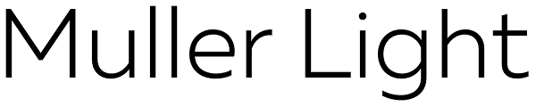 Muller Light Font