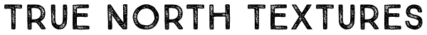 True North Textures Font