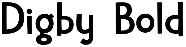 Digby Bold Font