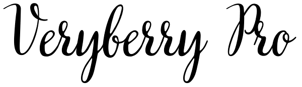 Veryberry Pro Font