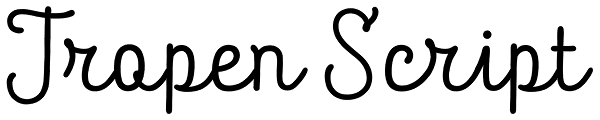 Tropen Script Font