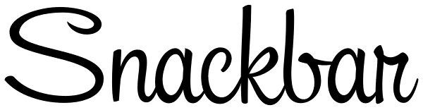 Snackbar Font