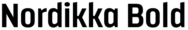 Nordikka Bold Font