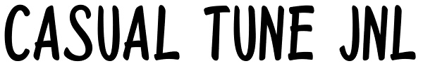 Casual Tune JNL Font