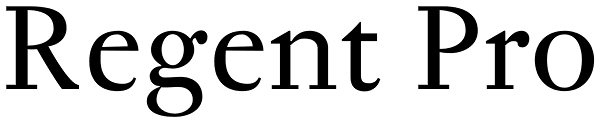 Regent Pro Font