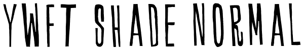 YWFT Shade Normal Font