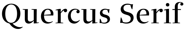 Quercus Serif Font