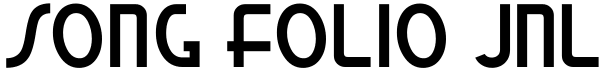 Song Folio JNL Font