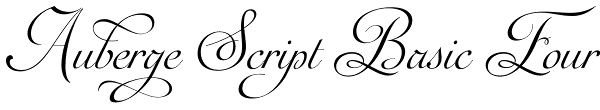 Auberge Script Basic Four Font