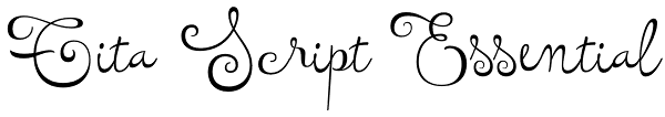 Tita Script Essential Font