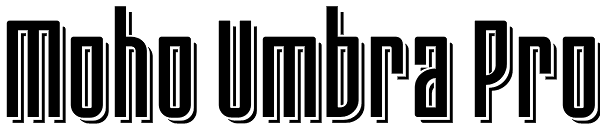 Moho Umbra Pro Font