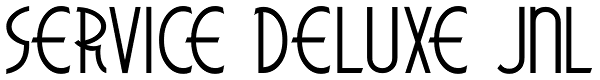 Service Deluxe JNL Font