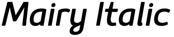 Mairy Italic Font