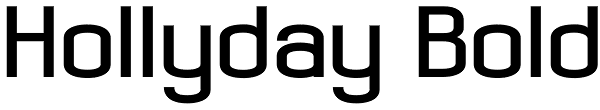 Hollyday Bold Font