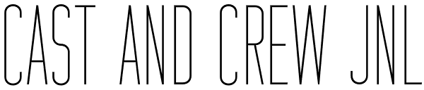 Cast and Crew JNL Font