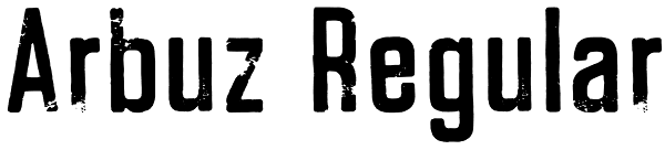 Arbuz Regular Font