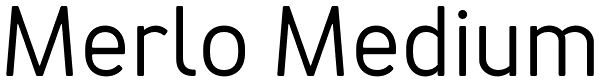 Merlo Medium Font