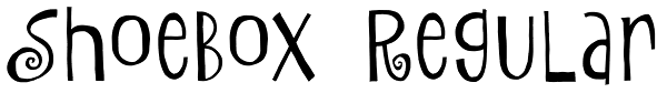 Shoebox Regular Font