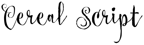 Cereal Script Font