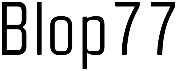 Blop77 Font