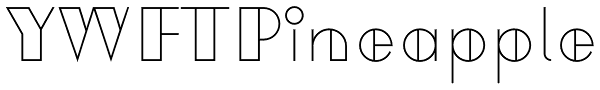 YWFTPineapple Font